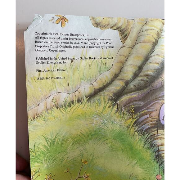 1998 Disney's Pooh How To Catch A Heffalump Hardback Children's Book - Picture 4 of 7